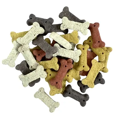 Dog Treatz kluifjes 4-Mix 2,5 kg – krokante biscuitkluifjes in vier kleuren - Afbeelding 5