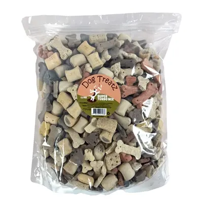 Dog Treatz Super Turbo Mix 2,5 kg – krokante hondenkoekjes