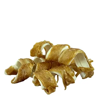 I Am Chicken Curl kauwsnack 15 cm – runderhuid met kippenborst, 10 stuks - Afbeelding 5