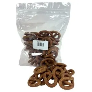 I Am Mini Pretzel kip hondensnack 30 stuks – 69% kip - Afbeelding 1