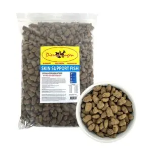 Budget Premium hondenvoer Skin Support Fish 1 kg – zalm, gevoelige huid - Afbeelding 1