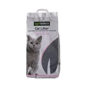 Agriselect Ultra Grey kattenbakvulling klontvormend 20 liter - Afbeelding 1