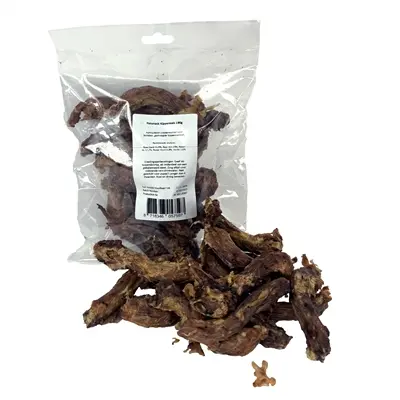 Petsnack kippennek 180 g – gedroogde kauwsnack voor honden
