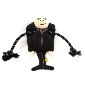 Minions hondenspeeltje Gru met sjaal 23 cm – pluche met pieper - Afbeelding 1