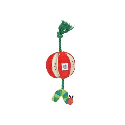 Eric Carle hondenspeeltje Rupsje Nooitgenoeg appel 38 cm – flostouw