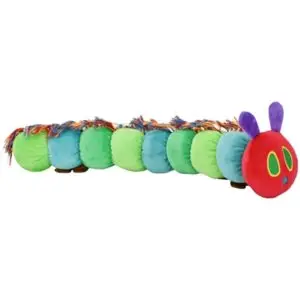 Eric Carle hondenspeeltje Rupsje Nooitgenoeg 46 cm – pluche, met pieper - Afbeelding 1