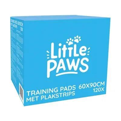 EasyPets Little Paws training pads 60 x 90 cm – 120 stuks, geurloos