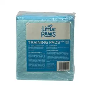 EasyPets Little Paws training pads 33 x 45 cm – 30 stuks, geurloos - Afbeelding 1