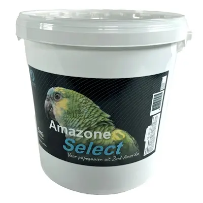 Hareco Amazone Select papegaaienvoer zonder pellets 5 kg – vetarm