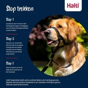 Halti hoofdhalster Headcollar zwart maat 3 – nekomvang 40-54 cm - Afbeelding 6