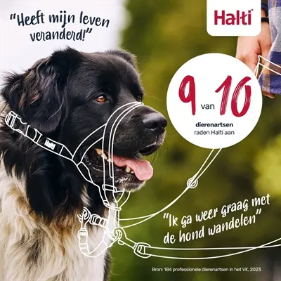 Halti hoofdhalster Headcollar zwart maat 3 – nekomvang 40-54 cm - Afbeelding 7