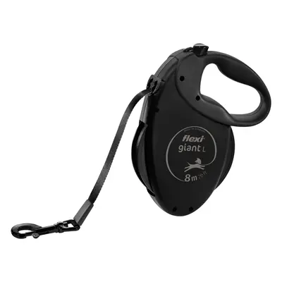 Flexi rollijn Giant Tape Black Edition 8 m – tot 50 kg