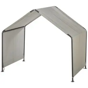 Trixie overkapping voor hondenstretcher beige/zwart 110 x 70 x 100 cm - Afbeelding 1
