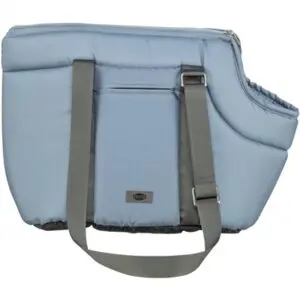 Trixie hondentas Victoria lichtblauw 50 x 26 x 29 cm – microvezel - Afbeelding 1