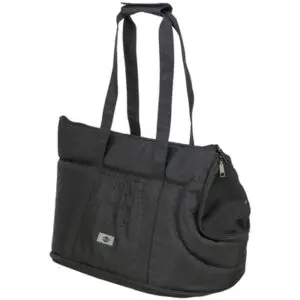 Trixie hondentas Riva zwart 45 x 26 x 30 cm – met gaasinzet - Afbeelding 4