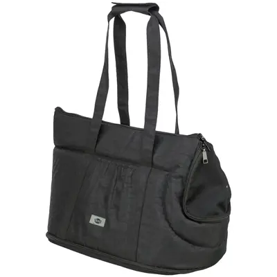 Trixie hondentas Riva zwart 45 x 26 x 30 cm – met gaasinzet
