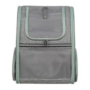 Trixie hondenrugtas Chloe lichtgrijs 39 x 27 x 43 cm - Afbeelding 1