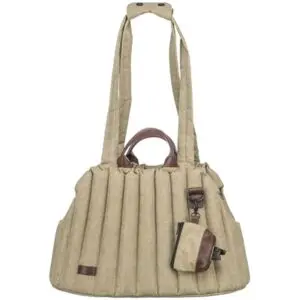 Trixie hondentas Sophie olijfgroen 45 x 25 x 30 cm – vormvast - Afbeelding 1