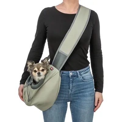 Trixie buikdrager voor honden lichtgroen 50 x 18 x 25 cm - Afbeelding 4