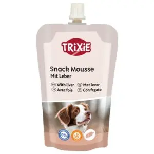 Trixie Snack Mousse lever 200 g – vloeibare hondenbeloning in tube - Afbeelding 1