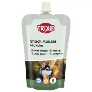 Trixie Snack Mousse kip 200 g – vloeibare hondenbeloning in tube - Afbeelding 1