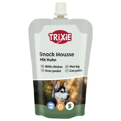 Trixie Snack Mousse kip 200 g – vloeibare hondenbeloning in tube