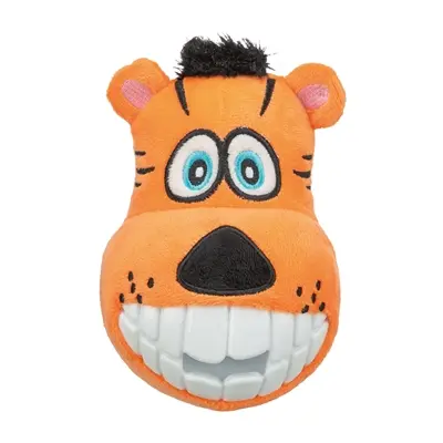 Trixie hondenspeeltje tijger 16 cm – polyester en TPR, 3 stuks