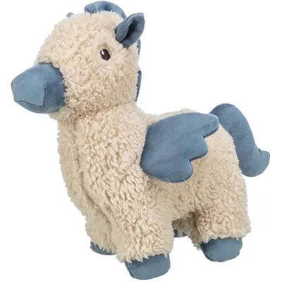 Trixie Be Eco hondenspeeltje pegasus wit/blauw 26 cm – 3 stuks