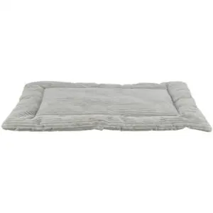 Trixie ligmat Jonna ribstof grijs 110 x 75 cm – pluche-corduroy - Afbeelding 1