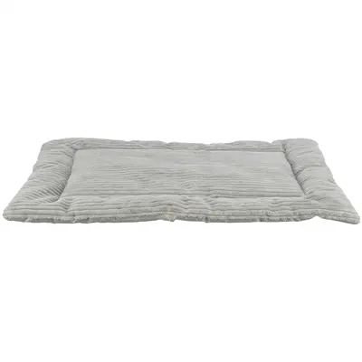 Trixie ligmat Jonna ribstof grijs 110 x 75 cm – pluche-corduroy
