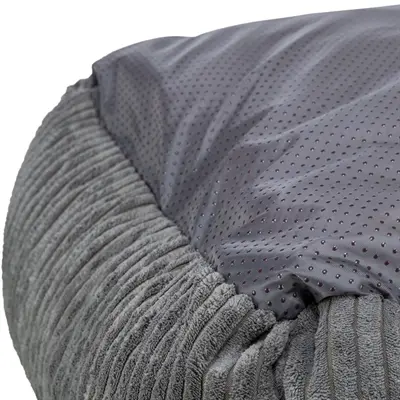 Trixie hondenmand Jonna Vital ribstof donkergrijs 120 x 80 cm