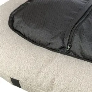 Trixie hondenmand CityStyle Vital ovaal crème 95 x 80 cm – boucléstof - Afbeelding 4
