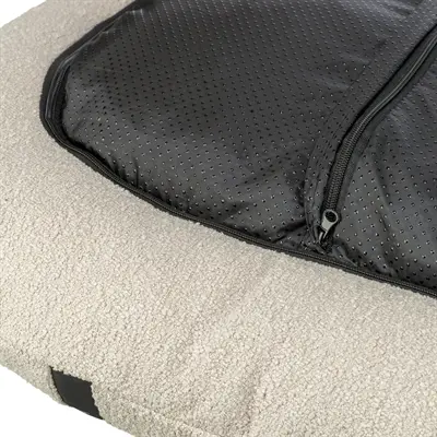 Trixie hondenmand CityStyle Vital ovaal crème 95 x 80 cm – boucléstof