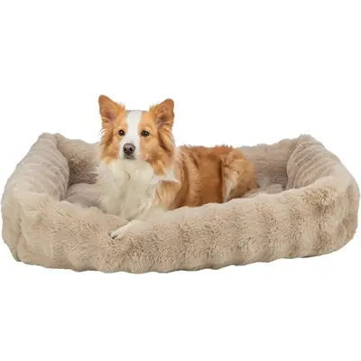 Trixie hondenmand Elli rechthoekig beige 100 x 70 cm
