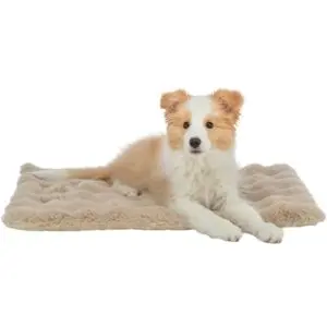 Trixie ligmat Elli beige 90 x 70 cm – pluche, slipvast - Afbeelding 4