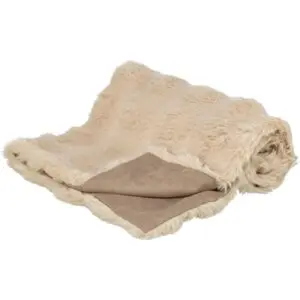 Trixie hondendeken Elli donkergrijs 150 x 100 cm – pluche en velours - Afbeelding 1