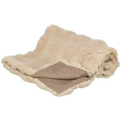 Trixie hondendeken Elli donkergrijs 150 x 100 cm – pluche en velours