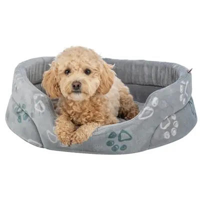 Trixie hondenmand Jimmy Soft ovaal lichtgrijs 55 x 45 cm - Afbeelding 3