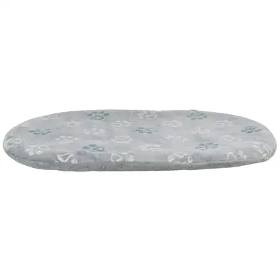 Trixie hondenkussen Jimmy Soft ovaal lichtgrijs 54 x 35 cm – pluche