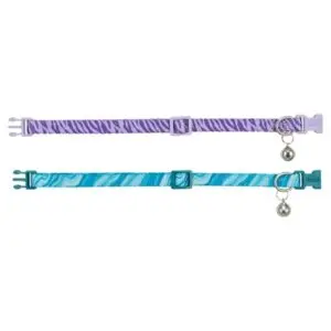 Trixie kattenhalsband Waves golfjesmotief – assorti - Afbeelding 4