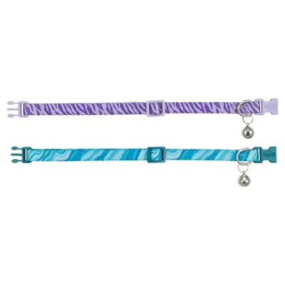 Trixie kattenhalsband Waves golfjesmotief – assorti