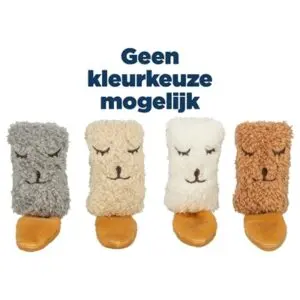 Trixie kattenspeeltje Sleepy Face pluche met catnip assorti 17 cm - Afbeelding 1