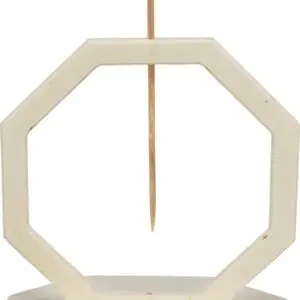 Trixie voerring onbehandeld hout 17 x 17 x 12 cm – foerageerspeelgoed - Afbeelding 4