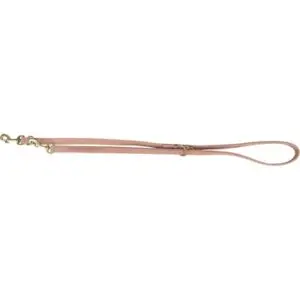 Trixie hondenriem Pure nubuckleer roze S-M 200 x 1,5 cm - Afbeelding 1