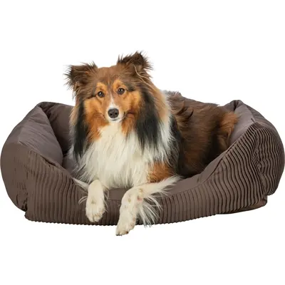 Trixie hondenmand Marley donkerbruin 100 x 70 cm – corduroy-look - Afbeelding 3