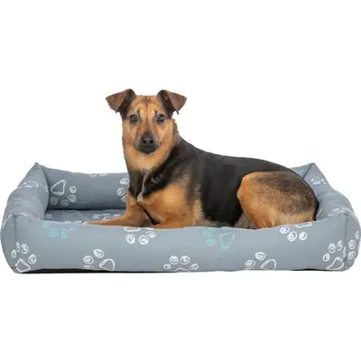 Trixie hondenmand Jimmy lichtgrijs 60 x 50 cm – schuimrubber ligvlak - Afbeelding 3