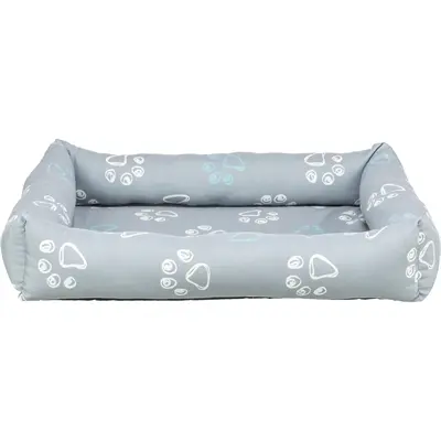 Trixie hondenmand Jimmy lichtgrijs 115 x 80 cm – schuimrubber ligvlak