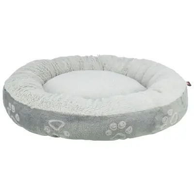Trixie hondenmand Jimmy Soft rond lichtgrijs 70 cm – pluche