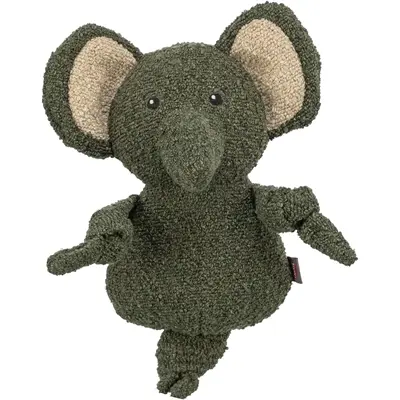 Trixie Be Eco olifant hondenspeeltje gerecycled pluche 30 cm – 2 stuks