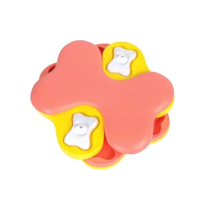 Nina Ottosson Dog Tornado roze 5 x 21 x 17 cm – hondenpuzzel niveau 2